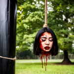 00116-3276840727-chopped head photo of a beautiful1 girl, (chopped head), displayed on a pole,...png