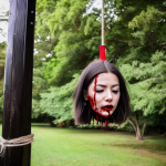 00760-1225191565-chopped head photo of a beautiful1 girl, (chopped head), displayed on a pole,...png