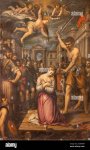 ravenna-italia-28-de-enero-de-2020-la-pintura-de-la-decapitacion-de-santa-margarita-de-antioqu...jpg